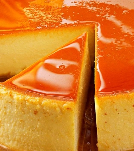 რბილი და ჰაეროვანი ესპანური ფლანის მარტივი რეცეპტი.